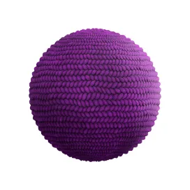 Purple wool fabric 2